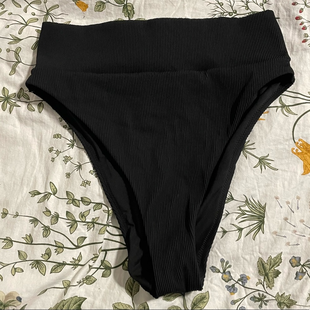 Aerie High Cut Cheeky Bikini Bottom